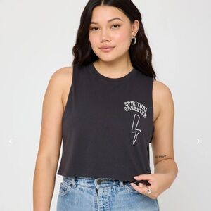 Spiritual Gangster Callie Crop Tank